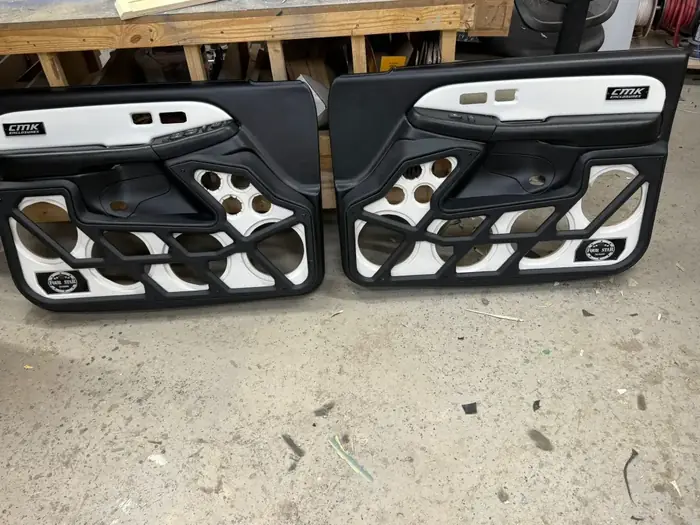 Custom door panel fabrication for car audio